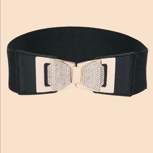 Gold Bow Belt